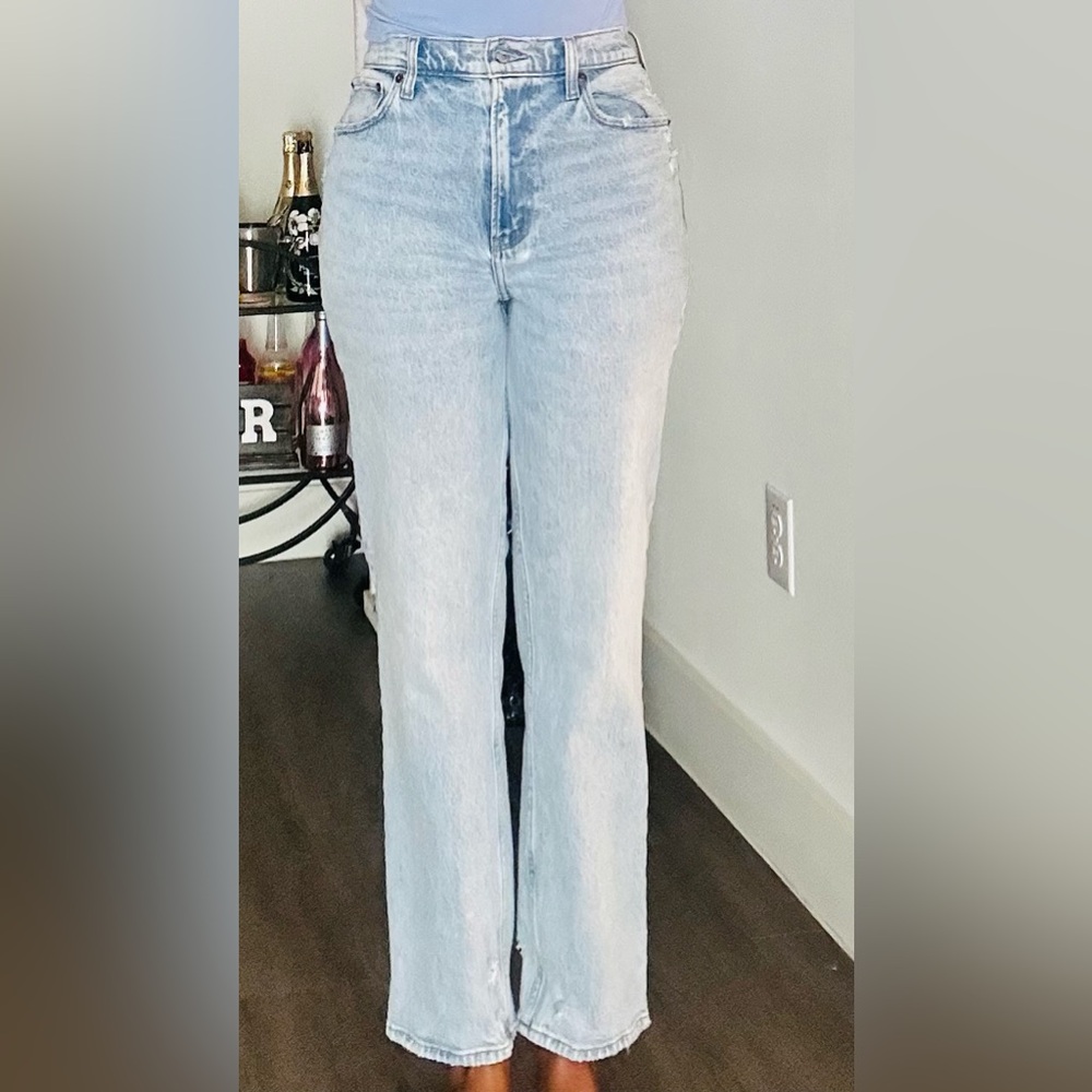 Abercrombie distressed jeans